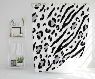 Zebra & Leopard Print (Shower Curtain) / Default Title Price Comparisons | Compare The Build