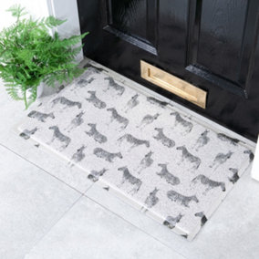 Zebra Pattern Doormat (70 x 40cm)