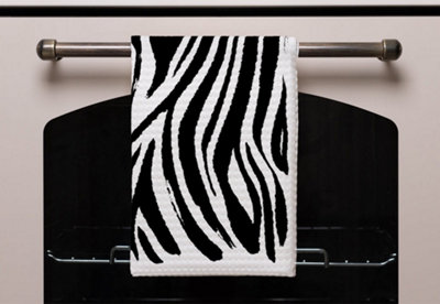 Zebra Stripes Print (Kitchen Towel) / Default Title