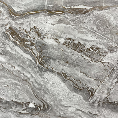 Zed Decor Marble Self Adhesive Premium Vinyl 1m x 1.2m Coffee Wallpaper HDM005 For Cabinet, Kitchen Marble , Cupboards