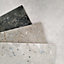 Zelus Brown Stone Effect Indoor & Outdoor Porcelain Tile - Pack of 4, 1.17m² - (L)650x(W)450mm