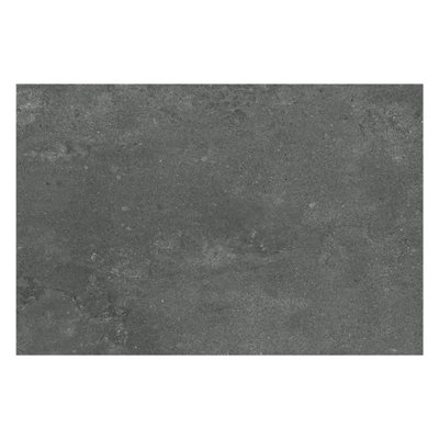 Zen Matt Dark Grey Concrete Effect Porcelain Outdoor Tile - Pack of 1, 0.54m² - (L)900x(W)600