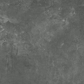 Zen Matt Dark Grey Concrete Effect Porcelain Outdoor Tile - Pack of 27, 21.87m² - (L)900x(W)900