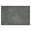 Zen Matt Dark Grey Concrete Effect Porcelain Outdoor Tile - Pack of 40, 21.6m² - (L)900x(W)600