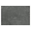 Zen Matt Dark Grey Concrete Effect Porcelain Outdoor Tile - Pack of 40, 21.6m² - (L)900x(W)600