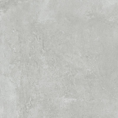 Zen Matt Grey Concrete Effect Porcelain Outdoor Tile Pack of 15 Tiles 5.58m² (L)610mm (W)610mm