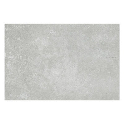 Zen Matt Grey Concrete Effect Porcelain Outdoor Tile - Pack of 40 - 4