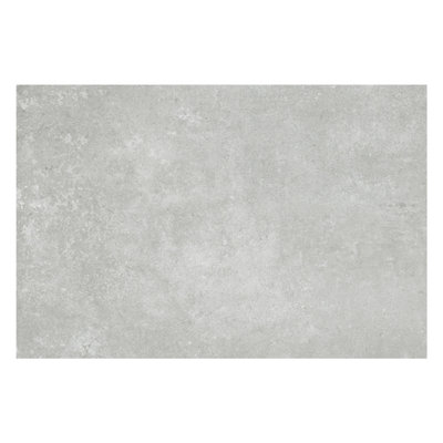 Zen Matt Grey Concrete Effect Porcelain Outdoor Tile - Pack of 40, 21.6m² - (L)900x(W)600