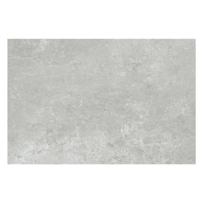 Zen Matt Grey Concrete Effect Porcelain Outdoor Tile - Pack of 40 - 8