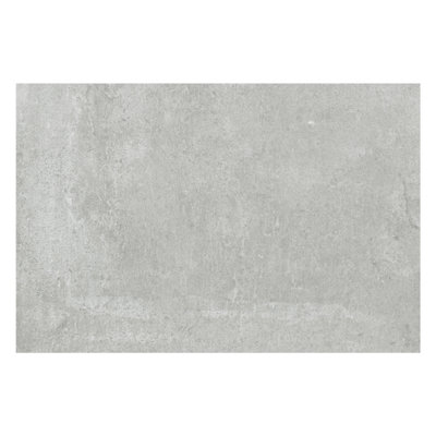 Zen Matt Grey Concrete Effect Porcelain Outdoor Tile - Pack of 40 - 9