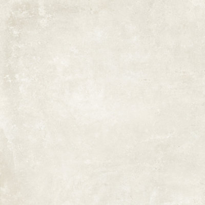 Zen Matt Ivory Concrete Effect Porcelain Outdoor Tile Pack of 1 Tile 0.81m² (L)900mm (W)900mm