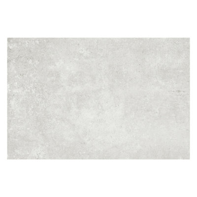 Zen Matt Light Grey Concrete Effect Porcelain Outdoor Tile Pack of 10 Tiles 5.4m² (L)900mm (W)600mm