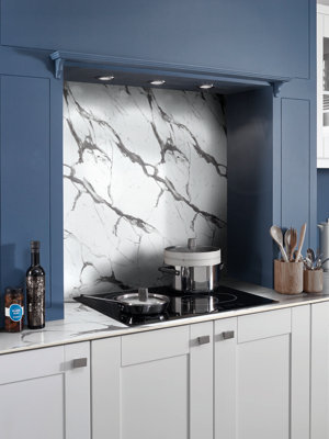 Zenith Kitchen Upstand - Marbre Veneto - 3050mm x 100mm x 12.5mm