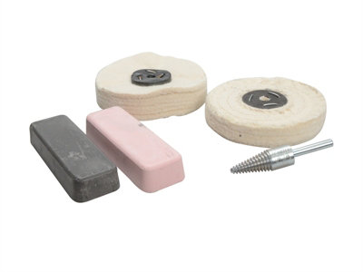 Zenith Profin PFPK5-A Polishing Kit Ferrous Metal - Grey & Pink ZENPFPK5A