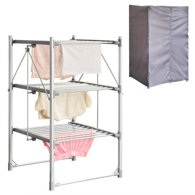 Heated Metal Clothes Airers and Laundry Ironing at B&Q