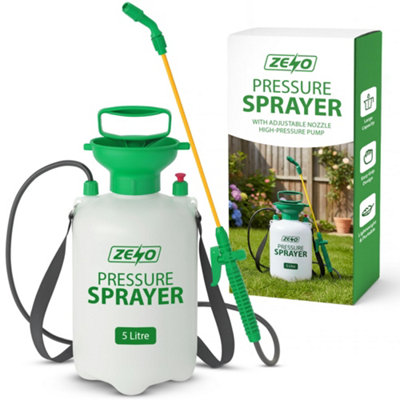 ZENO 5 Litre Garden Sprayer - Pressure Sprayer Pump for Weed Killer ...