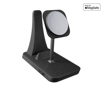 Zens 3-in-1 Modular Wireless Charging Station (incl. Wall Charger) - black
