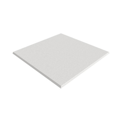 Zentia Dune Evo BP5464M White Ceiling Tiles 600 x 600mm with Reveal Edge for 15mm Gridwork