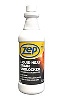 Zep Liquid Heat Drain Unblocker - Heavy Duty  1L