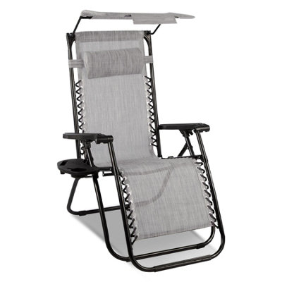 Zero gravity deals recliner with canopy