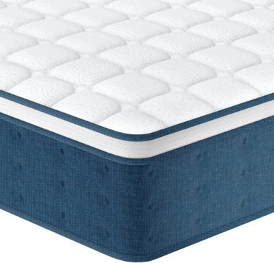 Soft hybrid outlet mattress