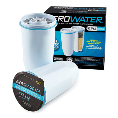 ZeroWater Replacement Filters (2Pack) DIY at B&Q