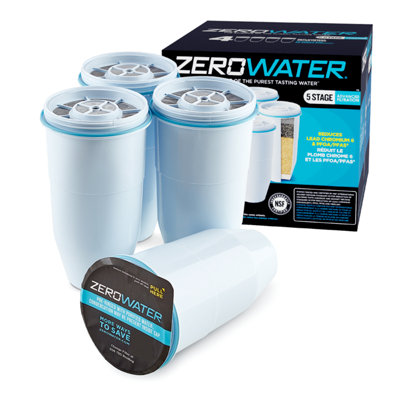ZeroWater Replacement Filters (4Pack) DIY at B&Q