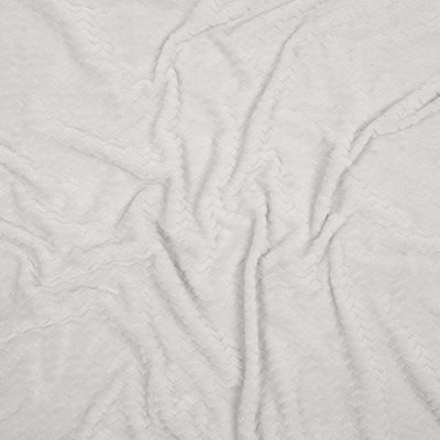 Zig Zag Ultra Soft Bed Throw Over Blanket - 4