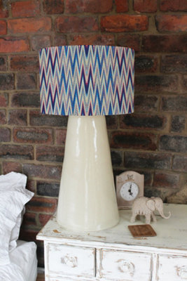 Zig Zags (Ceiling & Lamp Shade) / 25cm x 22cm / Ceiling Shade