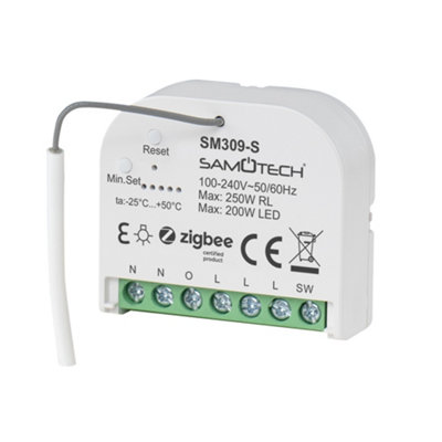 Zigbee Dimmer module compatible with Philips Hue and other popular Smart Hubs