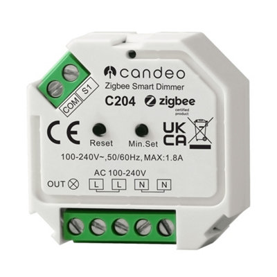 Zigbee - Dimmer Switch Module (LED 200W / Halg 400W -  With Or Without Neutral)