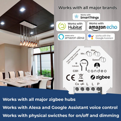 Zigbee - Dimmer Switch Module (LED 250W / Halg 250W - With Or Without Neutral)