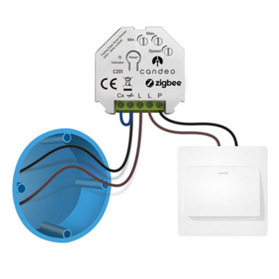 Zigbee - Dimmer Switch Module (LED 250W / Halg 250W - With Or Without Neutral)