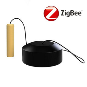 Zigbee Smart pull cord dimmer switch - Black/Gold Pull