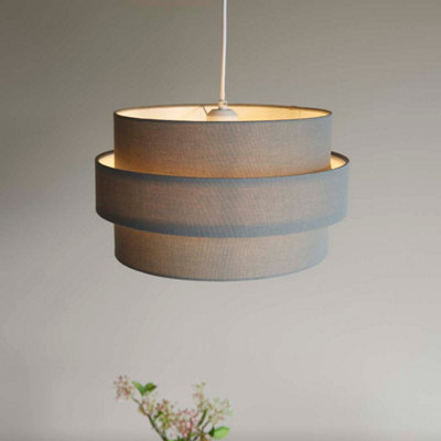 Ziggy Charcoal Easy-Fit Pendant