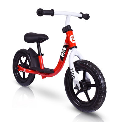 Zinc Flyte Kids 12 Inch Dash Balance Bike Adjustable for Toddlers