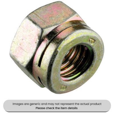 Zinc Plated Philidas Nuts M10 Metric Pack Qty 50