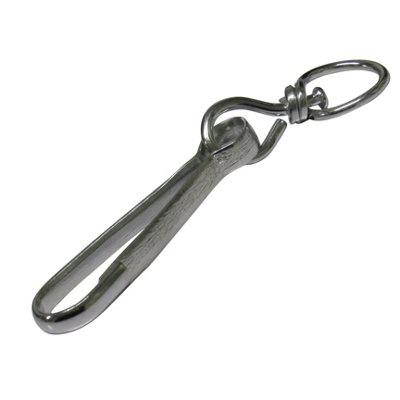 Zinc Plated Simplex Swivel Hooks 45MM X10 (Dog Clip Lanyard Key Ring Snap Hook)