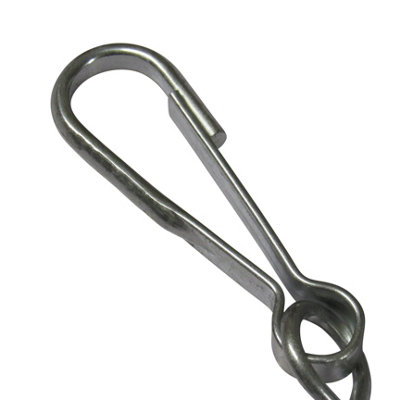Zinc Plated Simplex Swivel Hooks 45MM X10 (Dog Clip Lanyard Key Ring ...