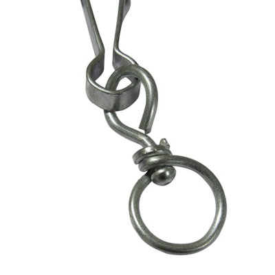 Zinc Plated Simplex Swivel Hooks 80MM X10 (Dog Clip Lanyard Key Ring Snap Hook) - 8