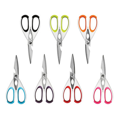 Zing Red TPR Multi Function Scissors