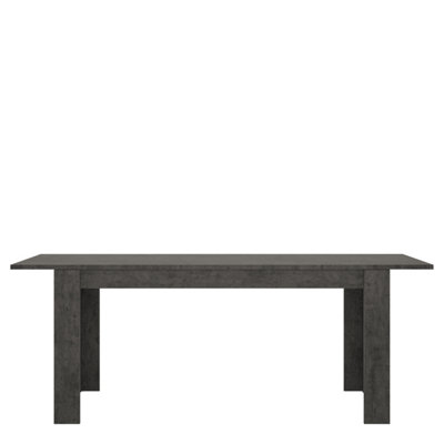 Zingaro Dining table in Grey and White