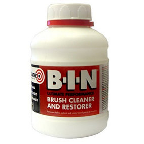 Zinsser B.I.N. Brush Cleaner and Restorer Removes Shellac 500 ML