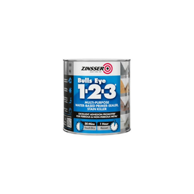 Zinsser Bulls Eye 123 Primer Grey 1L