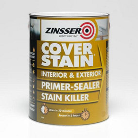 Zinsser Cover Stain - Primer Sealer Paint 5 Litres