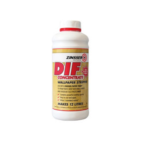 Zinsser Dif Wallpaper Stripper Fast And Easy Removal Of Wallcoverings 1 Litre
