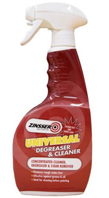 Zinsser universal degreaser and cleaner versus sugar soap 