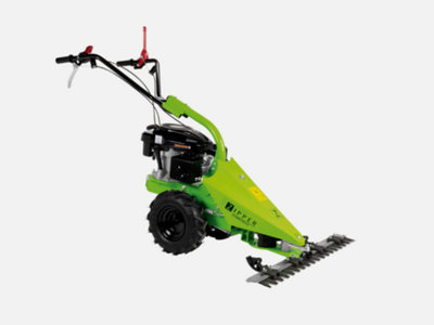 Zipper BM870-ECO Petrol Scythe Lawn Brush Mower 870mm Cutting Width 2.7kw