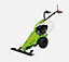 Zipper BM870-ECO Petrol Scythe Lawn Brush Mower 870mm Cutting Width 2.7kw