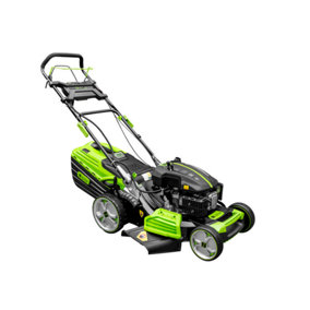 Zipper BRM52EST 20" Petrol Lawn Mower w Electric Start Self Propelled 173cc